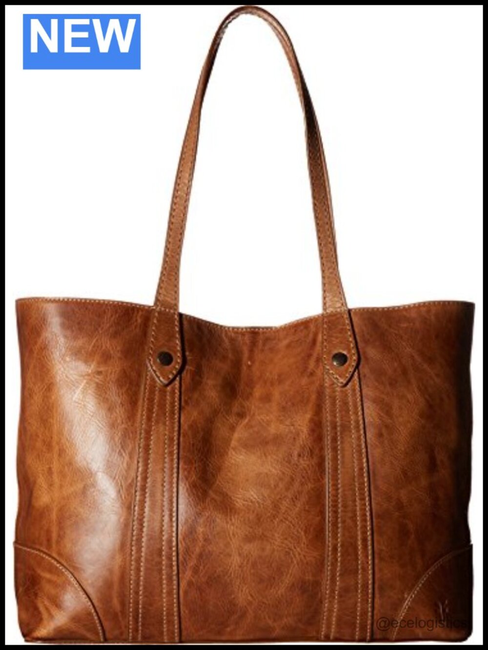 Leather Frye Melissa Shopper Tote Bag Leather Shoulder Handbag